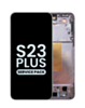 OLED Assembly with Frame for Galaxy S23 Plus (S916) (Lavender) (Service Pack)
