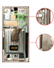OLED Assembly with Frame for Galaxy S23 Ultra (S918) (Cream) (Premium)