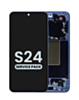 OLED Assembly with Frame for Galaxy S24 (S921) (Cobalt Violet) (Service Pack)