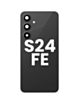 Back Cover Glass with Camera Lens and Adhesive for Galaxy S24 FE (S721) (No Logo) (Graphite)