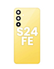 Shop the Back Glass with Adhesive for Galaxy S24 FE with no logo in Yellow.
