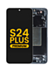 Purchase the OLED Assembly with Frame for Galaxy S24 Plus S926 in onyx black, premium edition.

