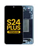 OLED Assembly with Frame for Galaxy S24 Plus (S926) (Sapphire Blue) (Premium)