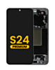 Grab the wholesale deals on the OLED Assembly with Frame for Galaxy S24 S921 in onyx black, premium edition.
