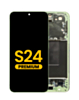 OLED Assembly with Frame for Galaxy S24 (S921) (Jade Green) (Premium)