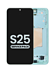 OLED Assembly with Frame for Galaxy S25 (S931) (Mint) (Service Pack)