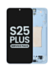 OLED Assembly with Frame for Galaxy S25 Plus (S936) (Icy Blue) (Service Pack)