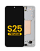 OLED Assembly with Frame for Galaxy S25 (S931) (Silver Shadow) (Premium)