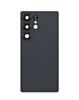 Stock up on the Back Glass with Camera Lens and Adhesive for Galaxy S25 Ultra in titanium jetblack with no logo.