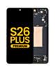 OLED Assembly with Frame for Galaxy S26 Plus (S947) (Black) (Premium)
