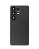 Back Cover Glass with Camera Lens and Adhesive for Galaxy S26 Ultra (S948) (No Logo) (Black)