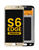 OLED Assembly without Frame for Galaxy S6 Edge (G925) (GOLD) (Premium)
