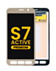 OLED Assembly without Frame for Galaxy S7 Active (G891) (GOLD) (Premium)
