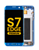OLED Assembly with Frame for Galaxy S7 Edge (G935) (CORAL BLUE) (Premium)