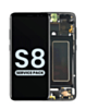 OLED Assembly with Frame for Galaxy S8 (G950) (MIDNIGHT BLACK) (Service Pack)