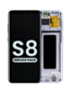OLED Assembly with Frame for Galaxy S8 (G950) (ORCHID GRAY) (Service Pack)