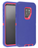 Heavy Duty Case for Galaxy S9 Plus (DARK PURPLE & PINK) (Only Ground Shipping)
