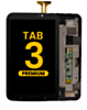 LCD Assembly with Frame for Galaxy Tab 3 7.0 (T210 / T211 / T215 / T217 / P3200 / P3210 / P3220) (BLACK) (Premium)