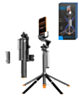 AI Face Tracking Selfie Stick Tripod with Wireless Remote (BLACK) (Only Ground Shipping)