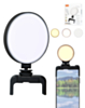 Led Selfie Ring Light Clip - (BLACK) (Only Ground Shipping)