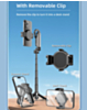 Magnetic Phone Selfie Stick for iPhone/Android (BLACK) (Only Ground Shipping)