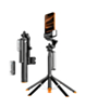 AI Face Tracking Selfie Stick Tripod with Wireless Remote (BLACK) (Only Ground Shipping)