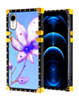 Square Case with BLUE Light Design - 2 for iPhone XR (Only Ground Shipping)