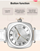 LDNIO SW03 Health Monitoring Smart Watch with AMOLED Screen Bluetooth 5.4 (SILVER) (Only Ground Shipping)