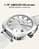 LDNIO SW03 Health Monitoring Smart Watch with AMOLED Screen Bluetooth 5.4 (SILVER) (Only Ground Shipping)