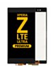 LCD Assembly without Frame for Sony Xperia Z Ultra LTE (C6806 / C6833) (BLACK) (Premium)