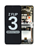 OLED Assembly with Frame for Galaxy Z Flip 3 F711 (WHITE) (US and International) (Service Pack)