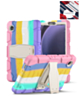 Full Body Protection Case - COLORFUL PINK for Galaxy Tab A9 2023 (8.7") (X110, X115, X117) (Only Ground Shipping)