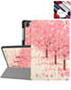 Old Style Notebook Design Case - PINK TREES for Galaxy Tab A9 2023 (8.7") / Tab A11 2025 (8.7") (Only Ground Shipping)