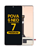 LCD Assembly without Frame for Tecno Pova 6 Neo / 7 (Premium)
