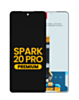 LCD Assembly without Frame for Tecno Spark 20 Pro (Premium)