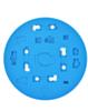 TE-707 Multi-Functional Positioning Pad (125mm*125mm) (Only Ground Shipping)