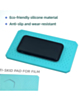 TE-715 Mini LCD Screen Film Repair Silicone Mat with Camera Protection Function (BLUE)