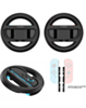 Dobe Steering Wheel for Nintendo Joy-Con 1 and 2 Controllers (2 Piece Set) (Only Ground Shipping)