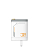 PISEN GaN Fast Charging Retractable Wall Charger Set (30W) (White) (Only Ground Shipping)