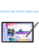 Stylus Pen for Galaxy Tab S6 Lite (2020 / 2022 / 2024) (BLACK) (Premium) 