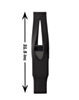 Long Soft Stretch Knit Phone Sleeve - BLACK (Only Ground Shipping)