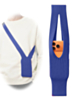 Long Soft Stretch Knit Phone Sleeve - BLUE (Only Ground Shipping)