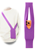 Long Soft Stretch Knit Phone Sleeve - PURPLE (Only Ground Shipping)