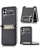 Galaxy Z Flip 4 Genuine Leather Case - BLACK (Only Ground Shipping)