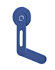 Aluminum Alloy Magnetic Phone Holder (BLUE) (Only Ground Shipping)