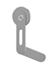 Aluminum Alloy Magnetic Phone Holder (SILVER) (Only Ground Shipping)