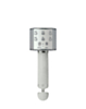 Shiny Karaoke Microphone Speaker with Disco Ball Insert - WHITE PEARLS (Only Ground Shipping)