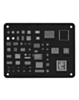 WYLIE CPU BGA Reballing Stencil for iPhone 11 Series / A13 (Black) (Not Returnable)
