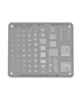 WYLIE BGA Reballing Stencil for 12 / 12Mini / 12P / 12PM (Silver) (Not Returnable)