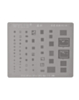 WYLIE BGA Reballing Stencil for iPhone 14 / 14Mini / 14P / 14PM (Silver)